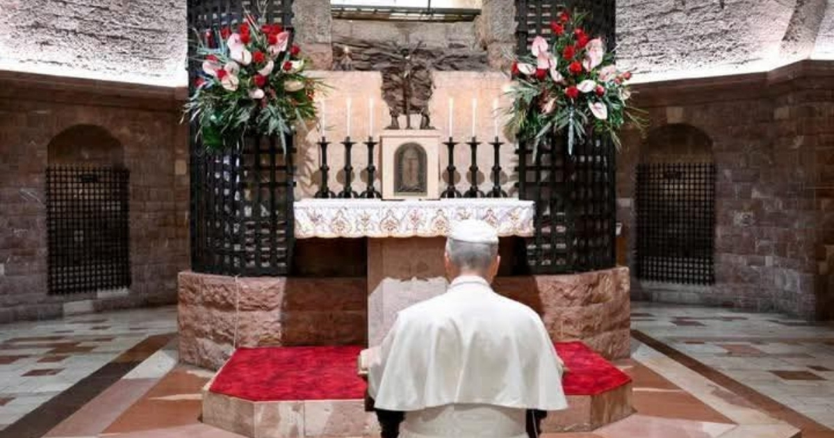 البابا من أسيزي: الإنجيل بوصلة والأخوّة جواب على الانقسام