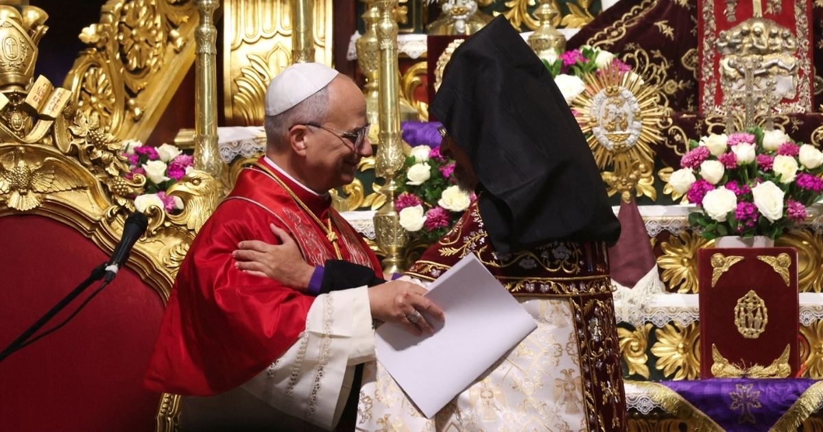 البابا من كاتدرائية الأرمن: الشركة المسيحية "تبادل هبات لا هيمنة"