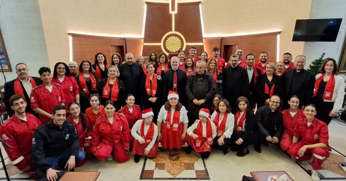 رسيتال ميلادي في كنيسة مار جرجس - جبيل من تنظيم كاريتاس