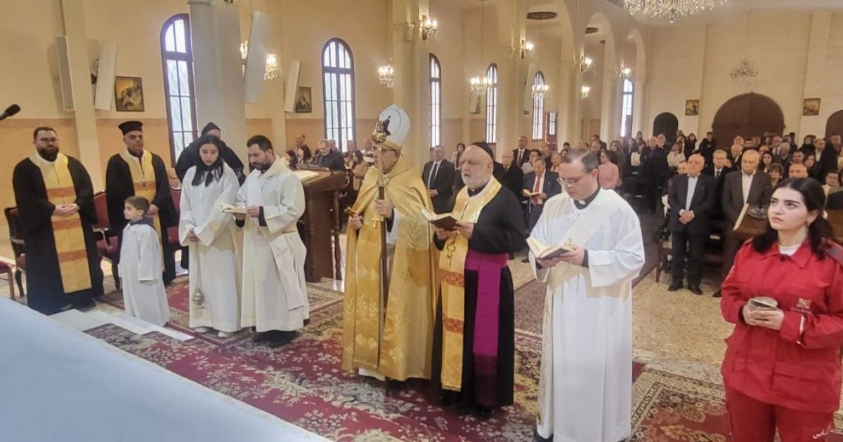 مطرانية صيدا المارونية احتفلت بعيد القديس مارون