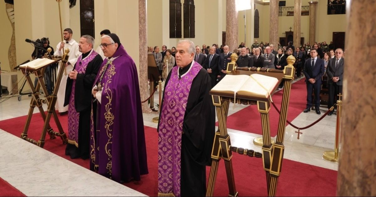 المطران عبد الساتر احتفل بالقدّاس الإلهي على نيّة السلام في لبنان