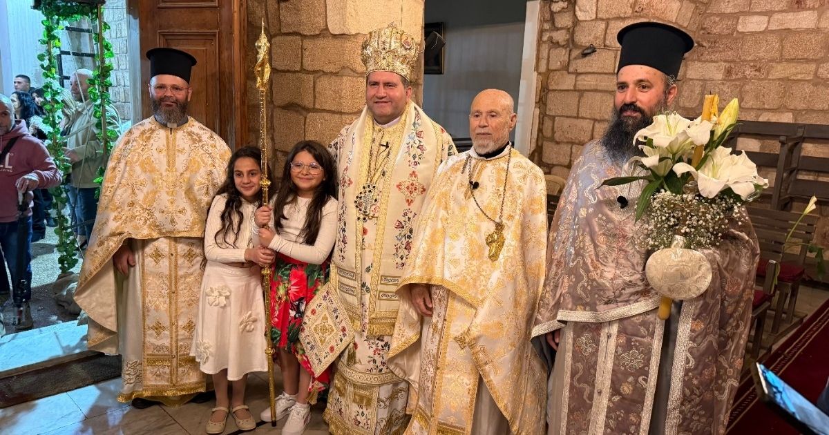 المطران ضاهر: الحياة أقوى من الموت والحب أقوى من الحرب