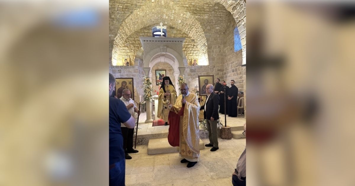 الرئيس العام للرهبانية المخلصية يحتفل بعيد مار الياس في رشميا