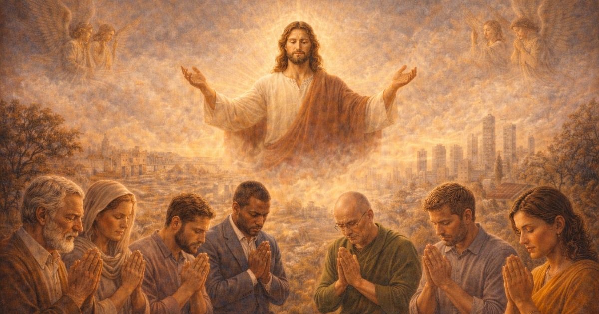 العالم يصلّي